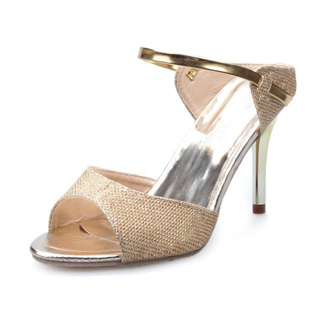 In The Summer Of 2021 Korean Ladies Fashion Sandals Easily All-match Fish Mouth Shoes Slippers Sandals Set Foot Fine With Antiskid Shoes