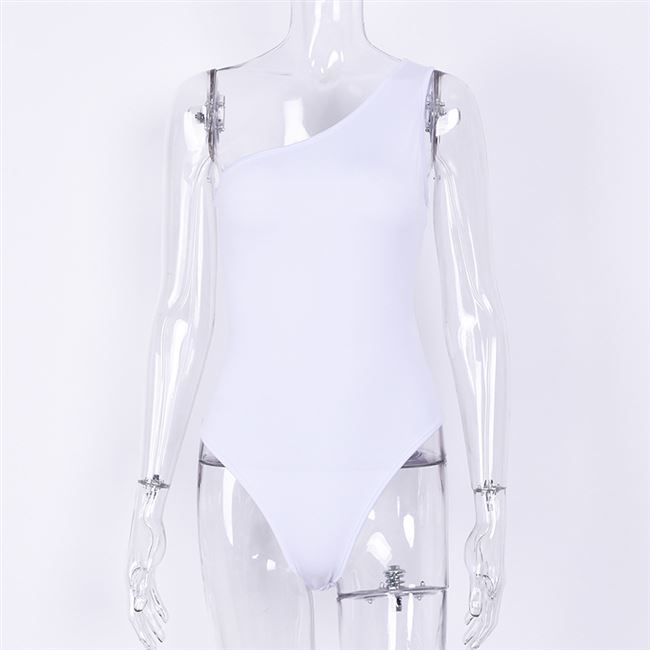 Slim slimming sleeveless one-piece swimsuit