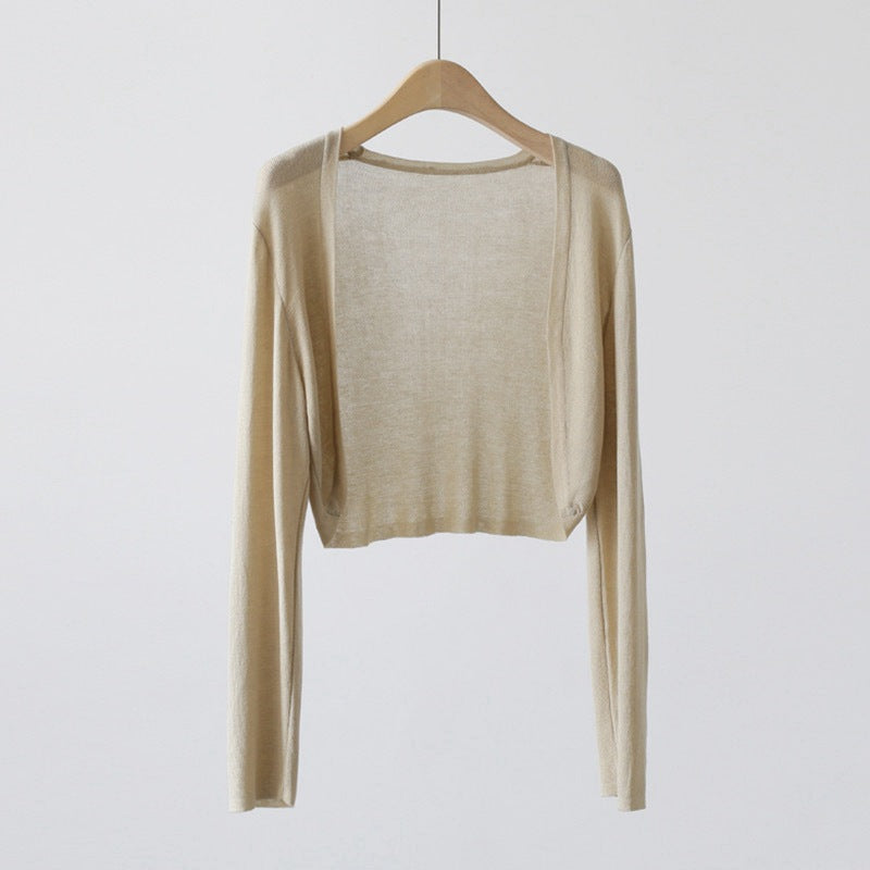 Women's Summer Shawl Thin Waistcoat Smock Top