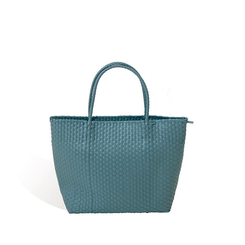 Holiday Shoulder Tote Hand-woven Bag