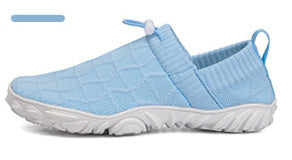 Men's Slip-on Breathable Flyknit Soft Bottom Indoor Fitness Shoes