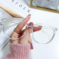 Large-frame Anti-blue Glasses For Men And Women With The Same Type Of Myopia Finished