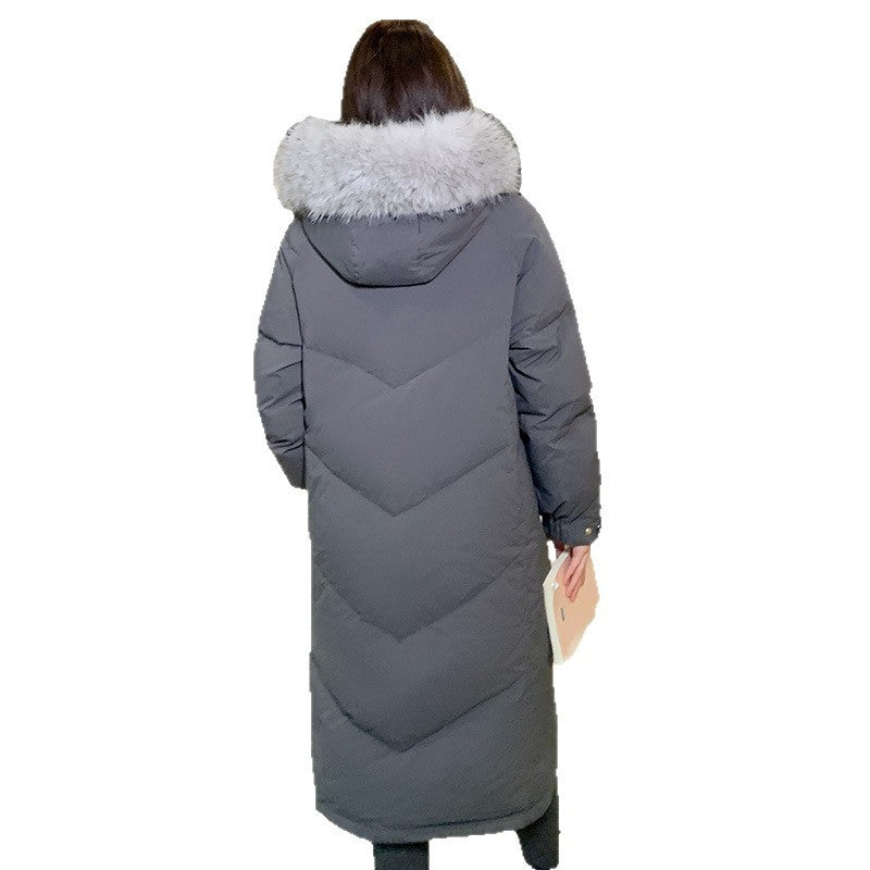 Korean Version Loose Thick Chinese Knot Button Cotton Coat