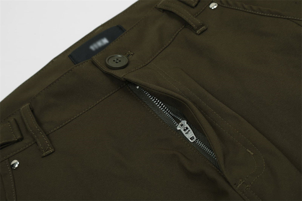 Workwear Multi-pocket Casual Trousers For Men