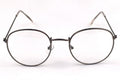 Retro metal print large frame glasses frame