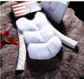 Korean Casual PU Leather Removable Sleeve Warm Coat