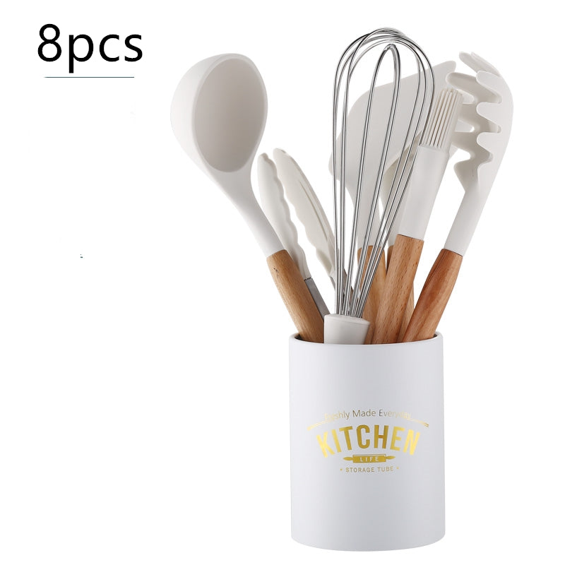 Special silicone spatula for non-stick pan