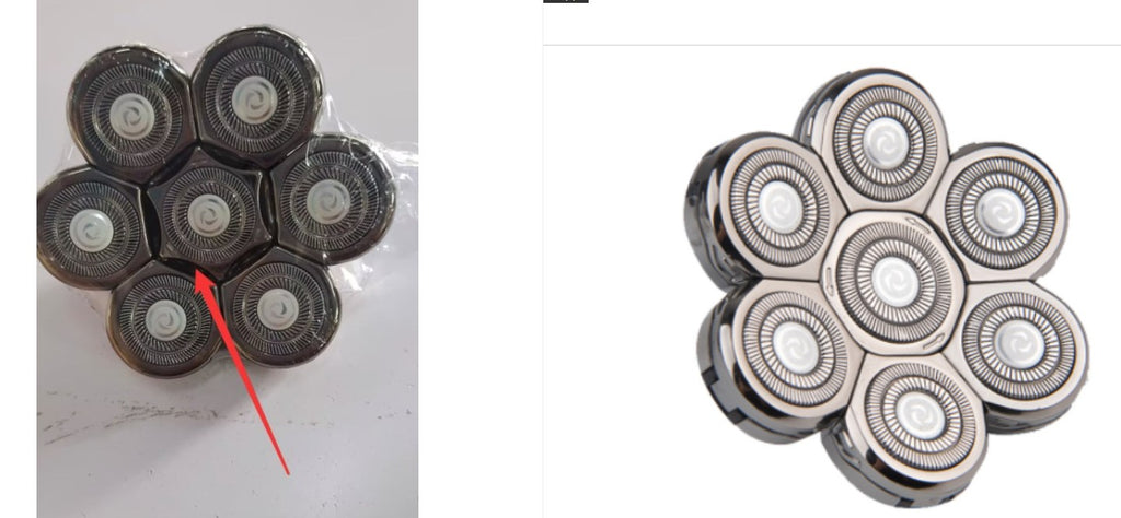 Digital Six-bit Electric Shaver Head Hair Clipper