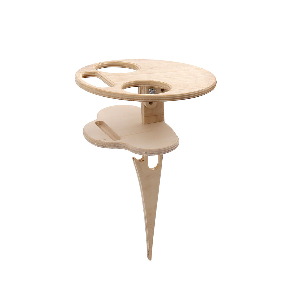 Outdoor Portable Folding Wine Table Red Wine Glass Wine Table Outdoor Beach Wine Table