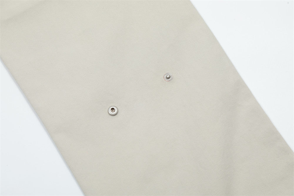 Multi-pocket Pleating Workwear Casual Pants Men