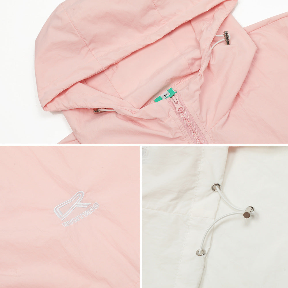 Fashion Stitching Shell Jacket Men And Women