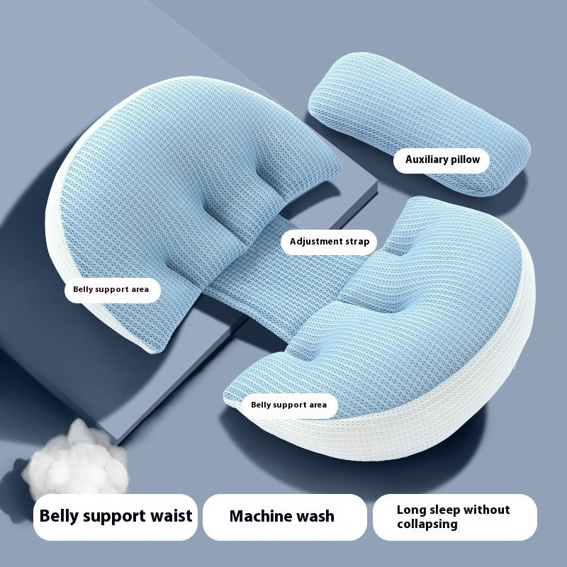 Portable Home U-shaped Side Pillow During Pregnancy