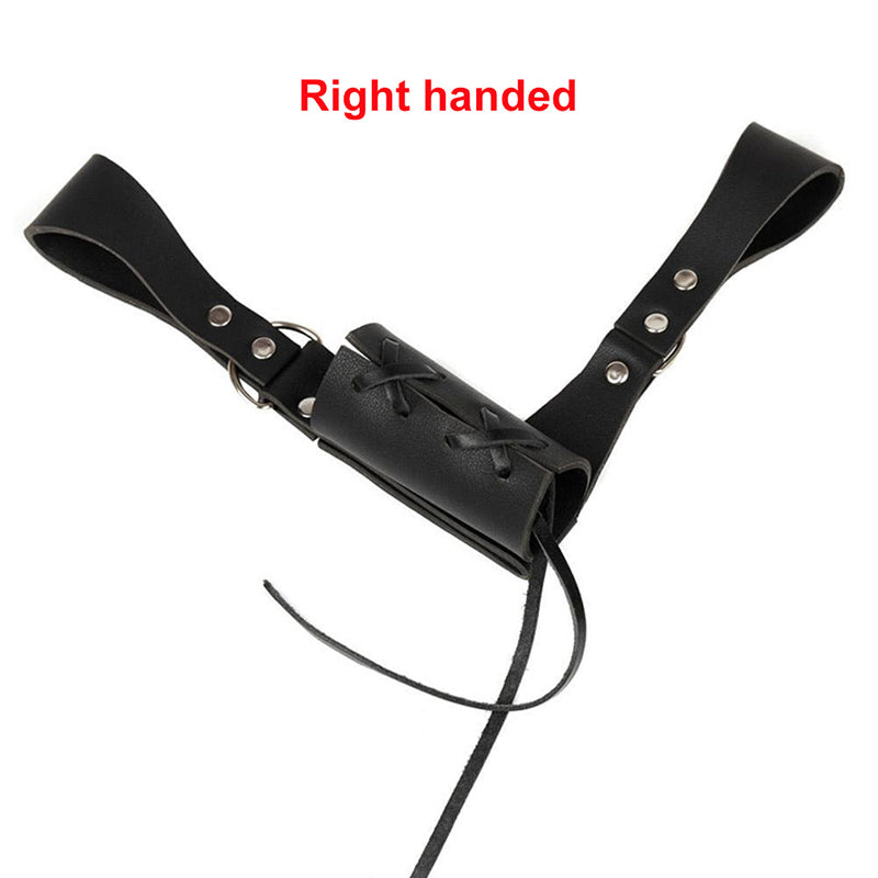 European Medieval Crusader Sword Hanging PU Leather Belt