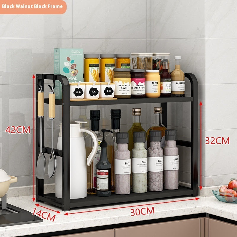 Kitchen Seasoning Shelf Table Top Multi-functional