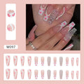 Wearable Finished Nail Beauty Love Fake Nails