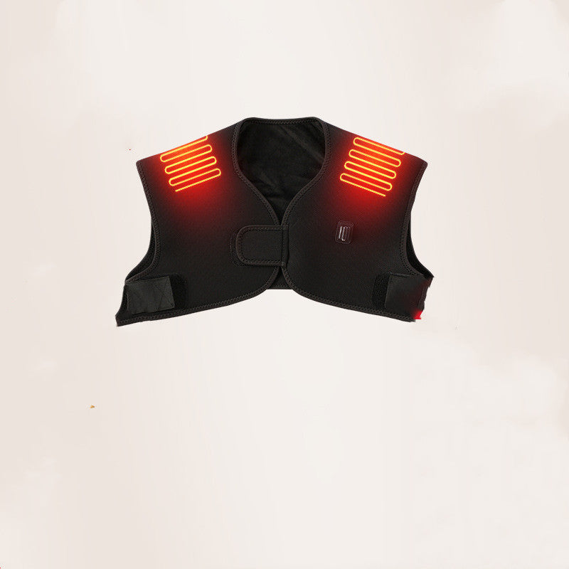 Warm electric heating vest