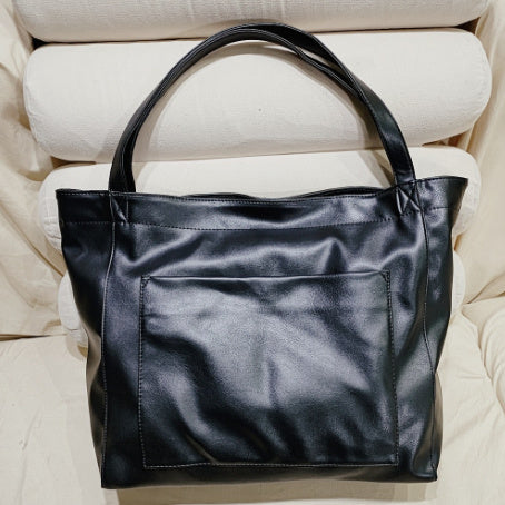 Women's Big Bag Strap Soft Leather Portable Shoulder