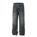 Fashion Washed Denim Overalls Men