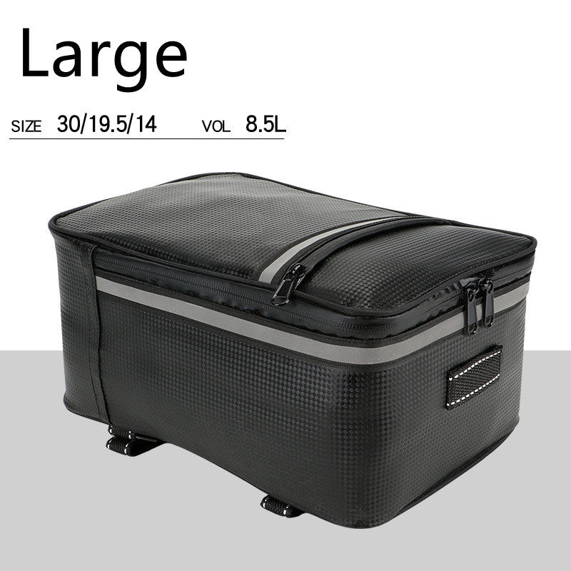 Driving Bag Back Seat Bag Waterproof Electric Bicycle Camel Bag