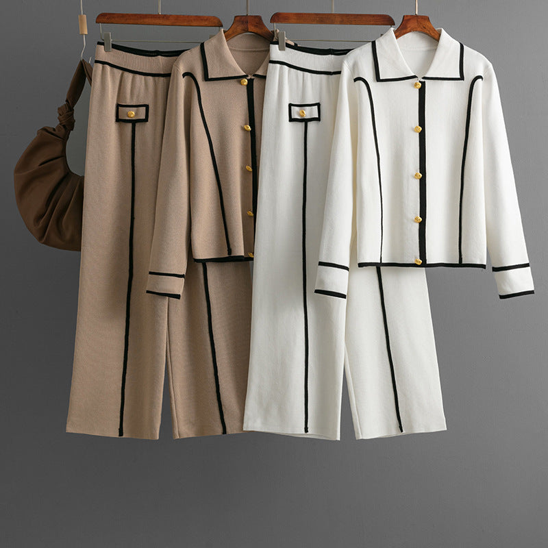 Knitted Fashion Suit Women's Casual