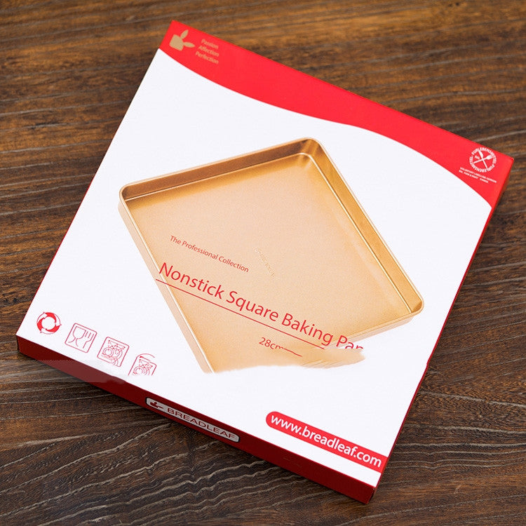 Champagne Gold Non-stick 2828cm Square Baking Pan