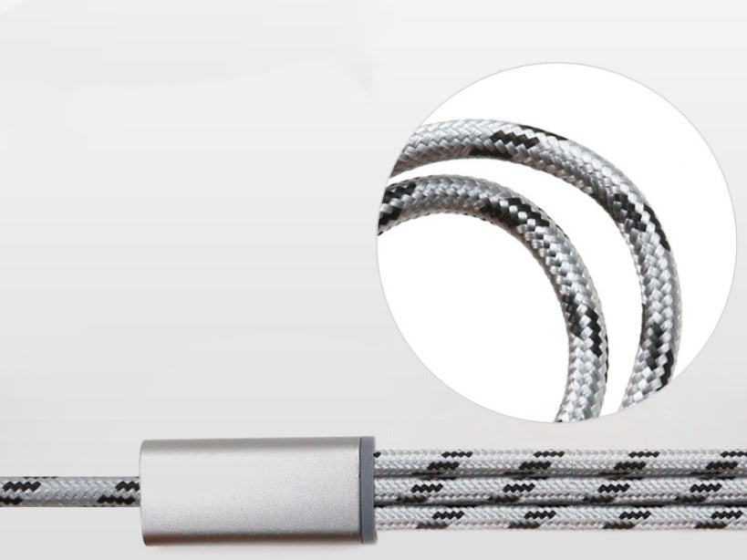 Three-in-one Data Cable USB Cable Short TYPE-C Mobile Phone Universal Three-in-one Charge Cable