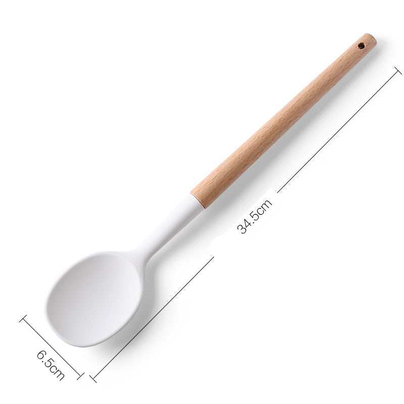 Special silicone spatula for non-stick pan