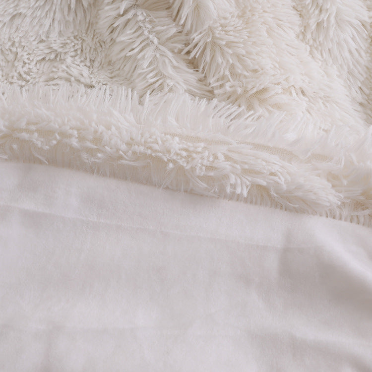 Children's photography props beige photo blanket