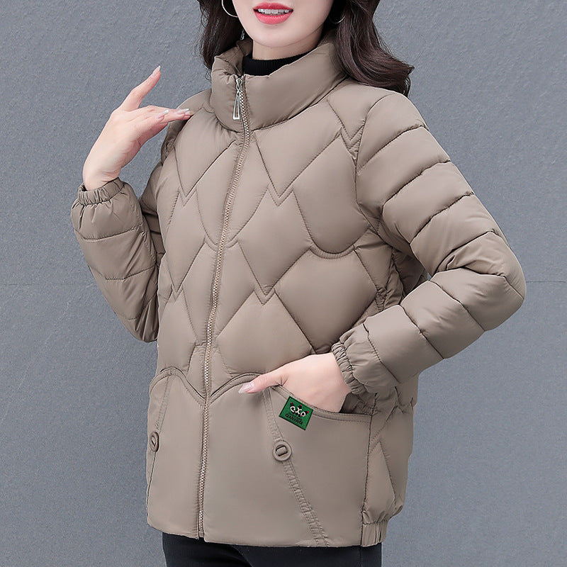 High-end Down Cotton-padded Coat For Women Winter Thickened