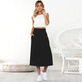 Single-breasted one-piece skirt