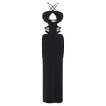 Slim-fit Dress Hollow-out Design Sense Niche