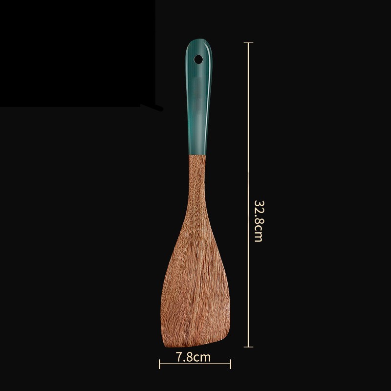 Non-stick Pan High Temperature Resistance Household Wood Spatula