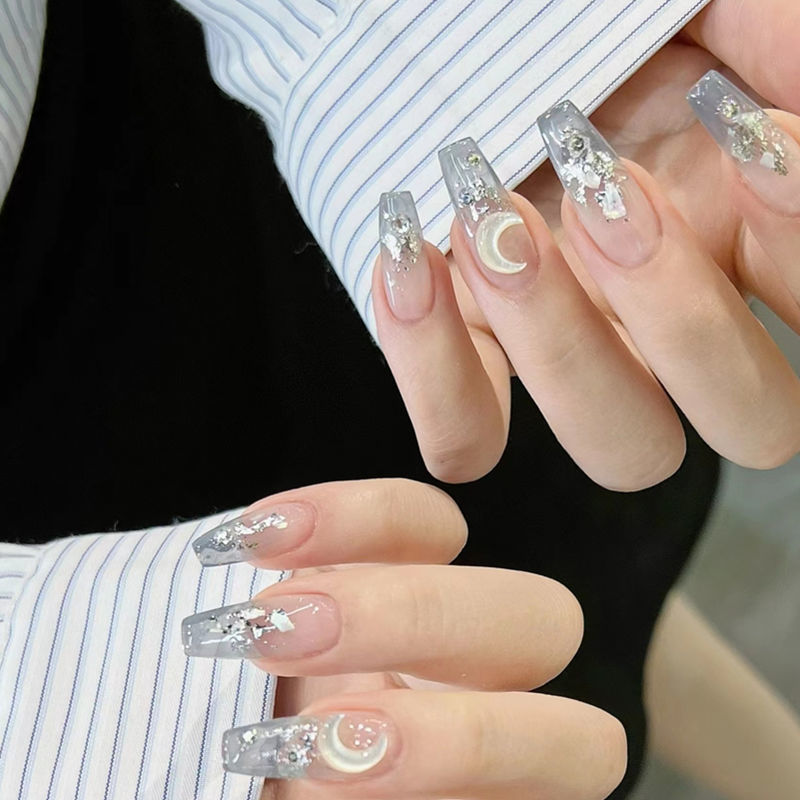 Sailor Moon Nail Stickers Beautiful Student Fake Nails