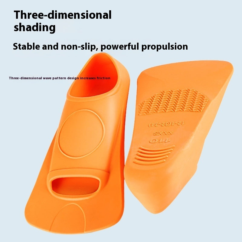 Swimming Flippers Freestyle Silicone Short Flippers