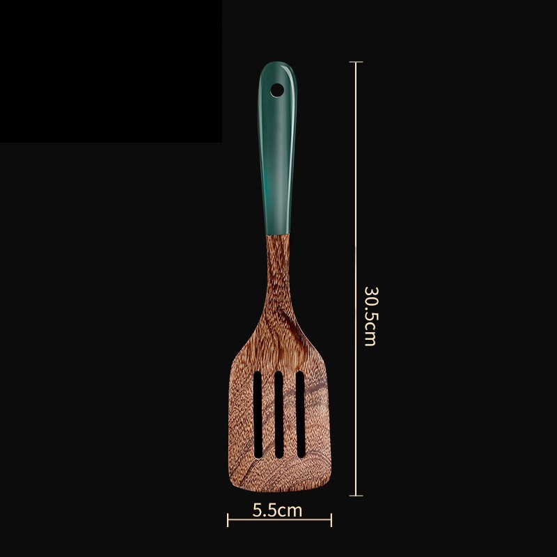 Non-stick Pan High Temperature Resistance Household Wood Spatula