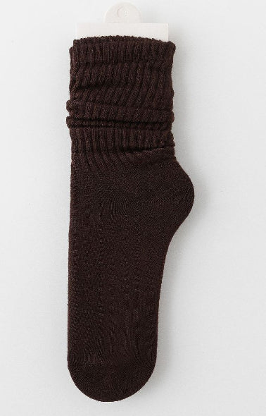 Pile Style Maillard Socks For Women