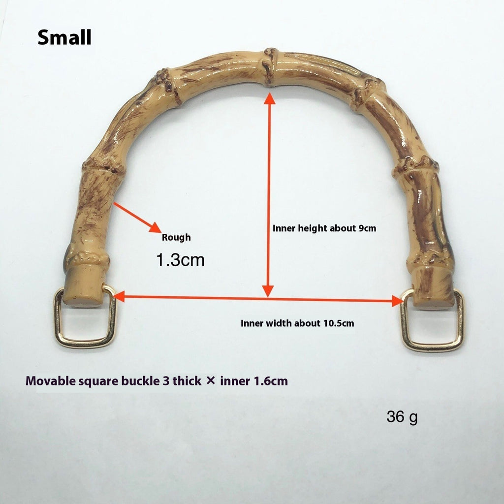 Bamboo Handle Luggage Accessories Plastic Snap Hoy