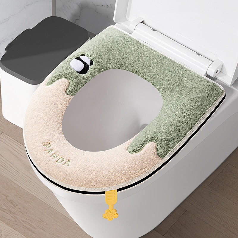 Toilet Mat Thickened Household Closestool Cushion Waterproof Cover
