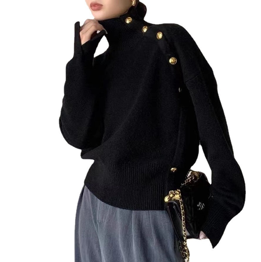 Autumn And Winter Advanced Inner Wear Thickened Winter Wool Base Sweater