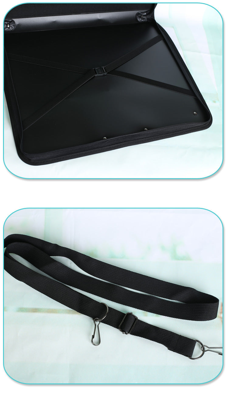 Black Shoulder-back Painting Home Work Bag