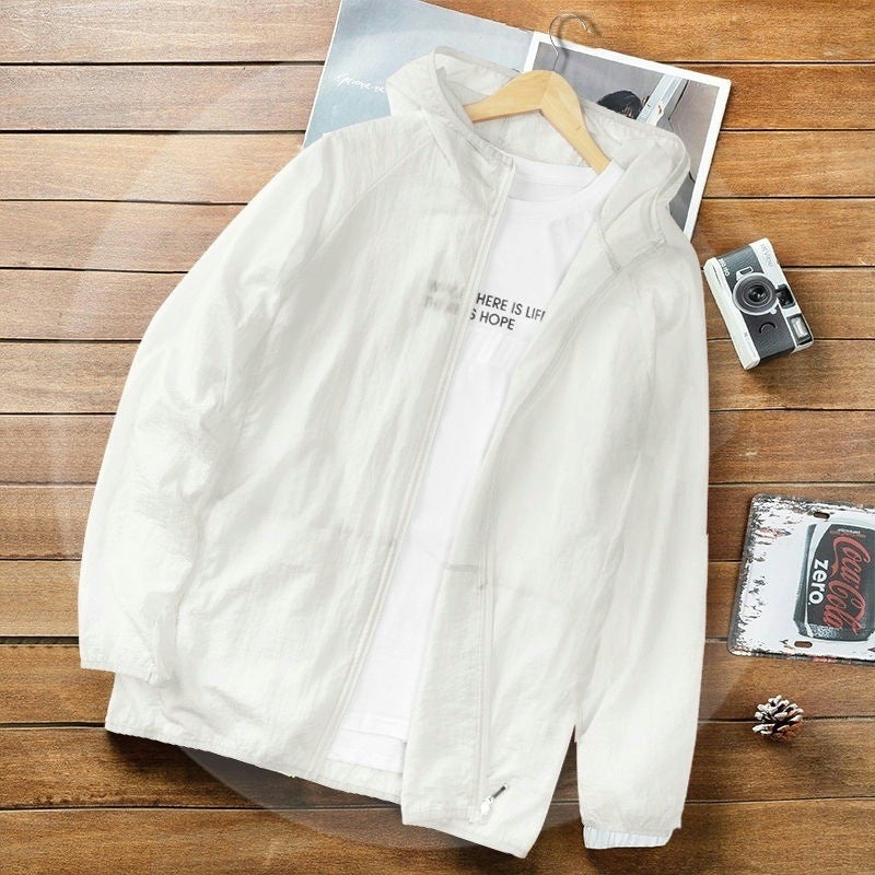 Summer Light Breathable Ice Silk Sun Protection Jacket