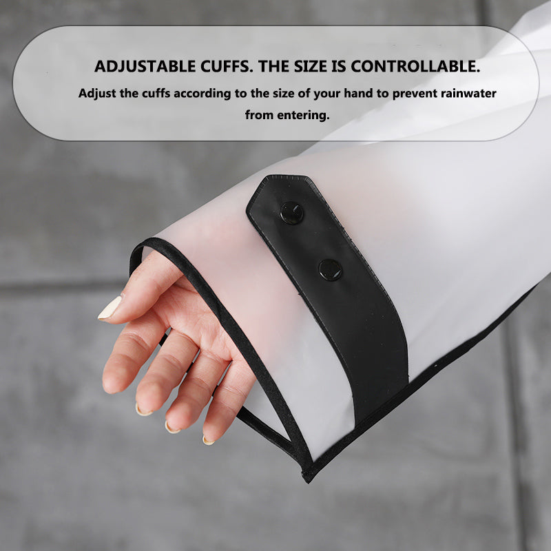 Belt Double Zip Raincoat Long