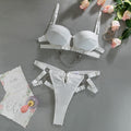 Complex Heavy Industry Strap Hollow Alloy Chain Women's Suit