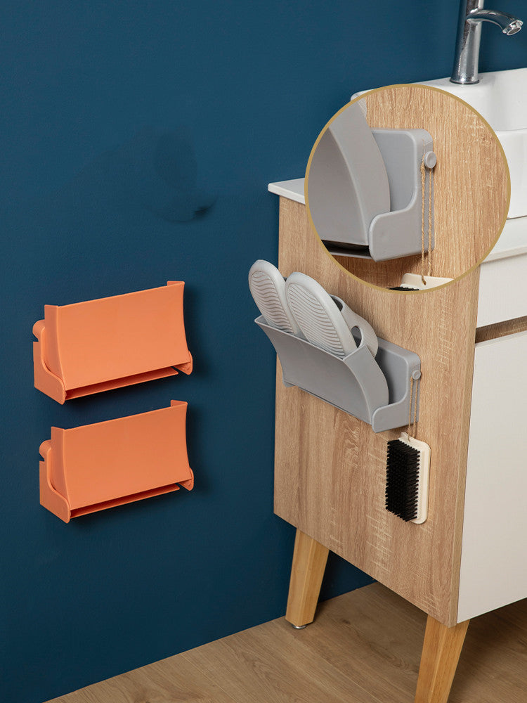 Shoe Storage Artifact Toilet Free Punch Rack