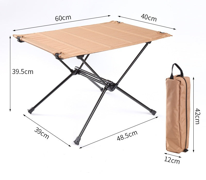 Outdoor Portable Aluminum Alloy Folding Table
