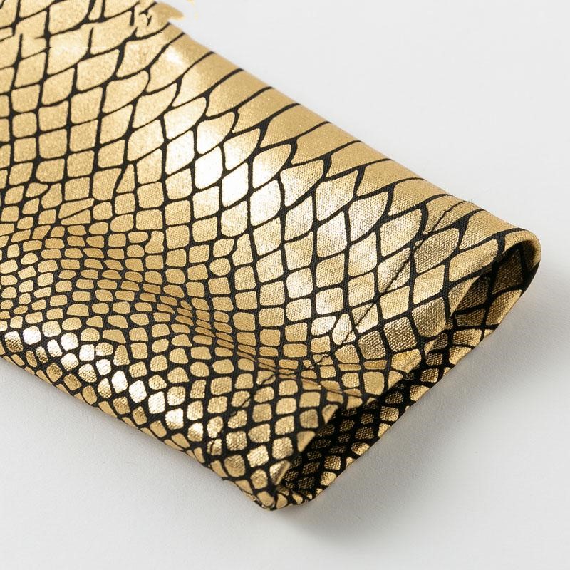 Animal print gold suit collar short dress