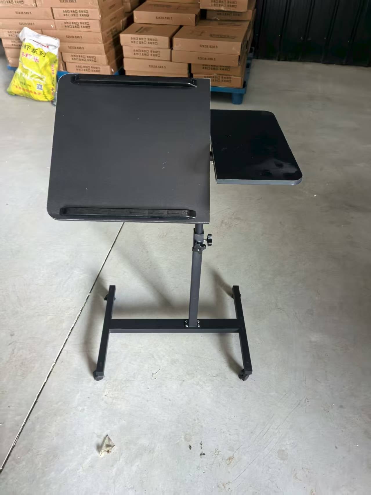 Rotatable Bedside Table Adjustable For Home Use