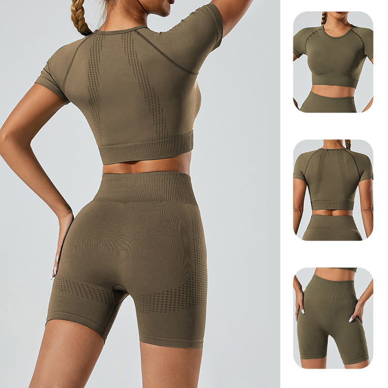 Sports Underwear Yoga Pants Yoga Jacket Seamless Suit Women