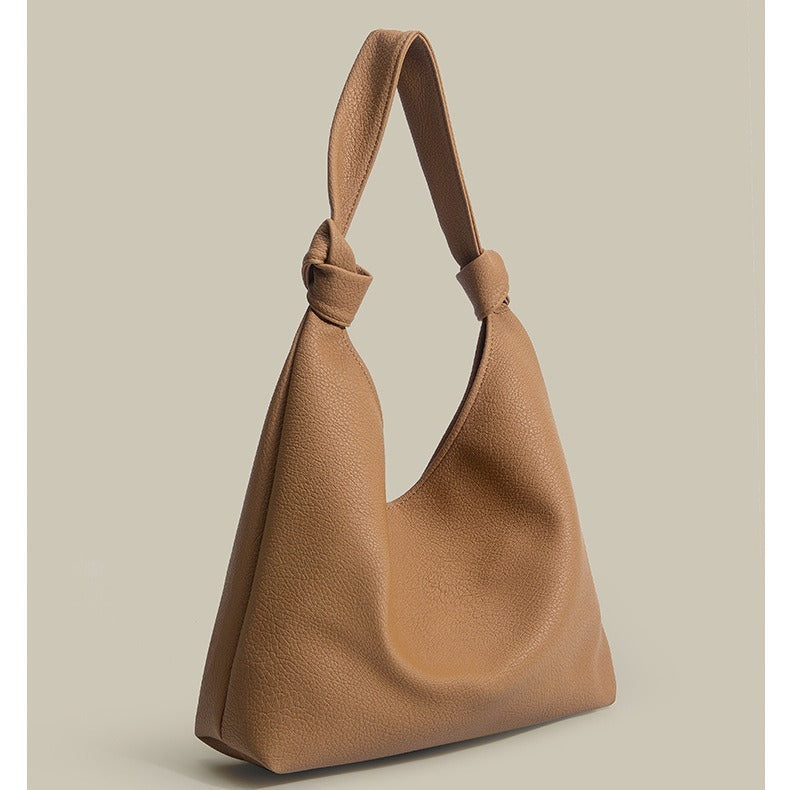 Soft Leather Tote Big Bag Fashion Simple Shoulder Bag