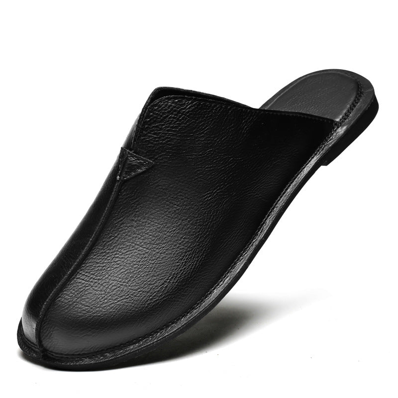 Men's Retro Easy Matching Lazy Flat Beach Slippers